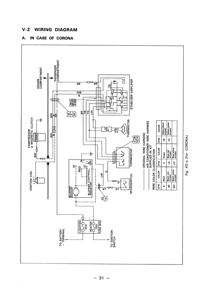 Toyota Service Manual - Air Conditioning System - 1971 - Page 31